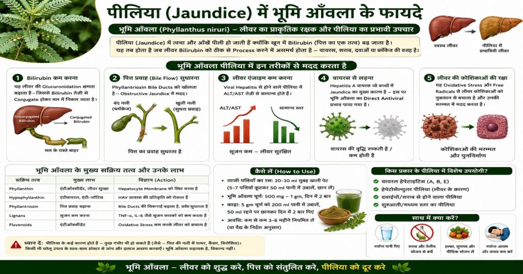 पीलिया में भूमि आँवला के फायदे