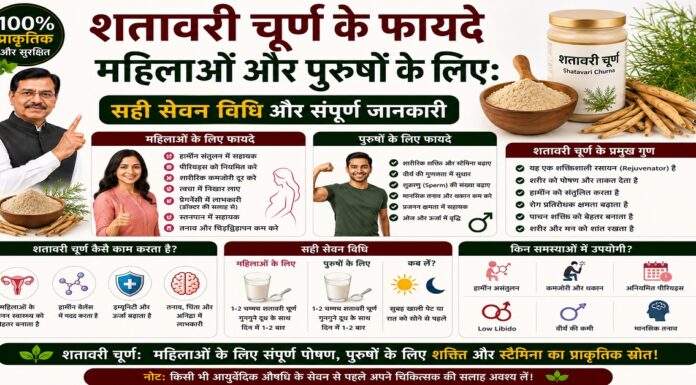 शतावरी चूर्ण के फायदे महिलाओं और पुरुषों के लिए: सही सेवन विधि शतावरी चूर्ण के फायदे महिलाओं और पुरुषों के लिए: सही सेवन विधि