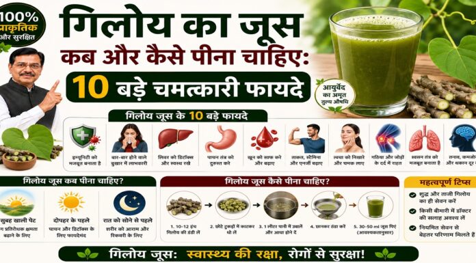 गिलोय का जूस कब और कैसे पीना चाहिए: 10 बड़े चमत्कारी फायदे गिलोय का जूस कब और कैसे पीना चाहिए: 10 बड़े चमत्कारी फायदे