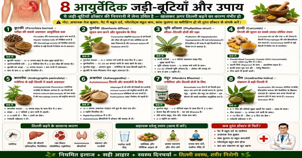 8 आयुर्वेदिक जड़ी-बूटियाँ और उपाय