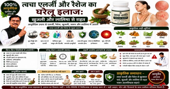 खुजली और लालिमा से राहत के 9 तरीके