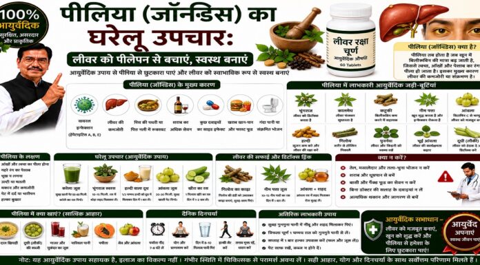 पीलिया (जॉन्डिस) का घरेलू उपचार: लीवर को पीलेपन से बचाएं पीलिया (जॉन्डिस) का घरेलू उपचार: लीवर को पीलेपन से बचाएं