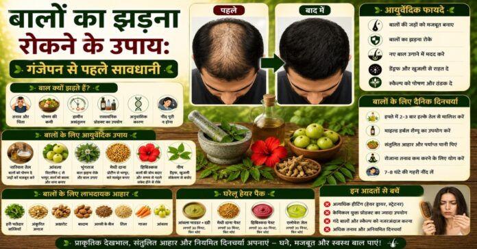 बालों का झड़ना रोकने के उपाय: गंजेपन से पहले सावधानी