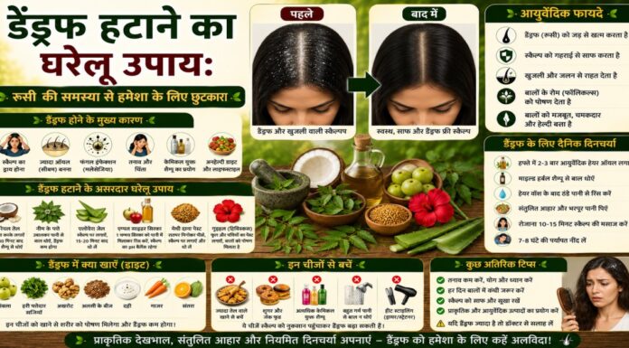 डैंड्रफ हटाने का घरेलू उपाय: रूसी की समस्या से हमेशा के लिए छुटकारा डैंड्रफ हटाने का घरेलू उपाय: रूसी की समस्या से हमेशा के लिए छुटकारा